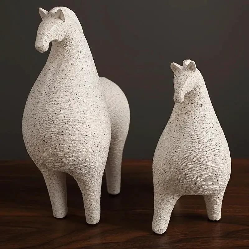 Modern Horse Figurine for Home Decor by House Of Avana