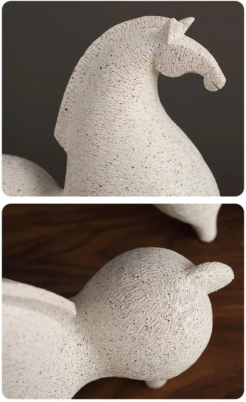Modern Horse Figurine for Home Decor by House Of Avana