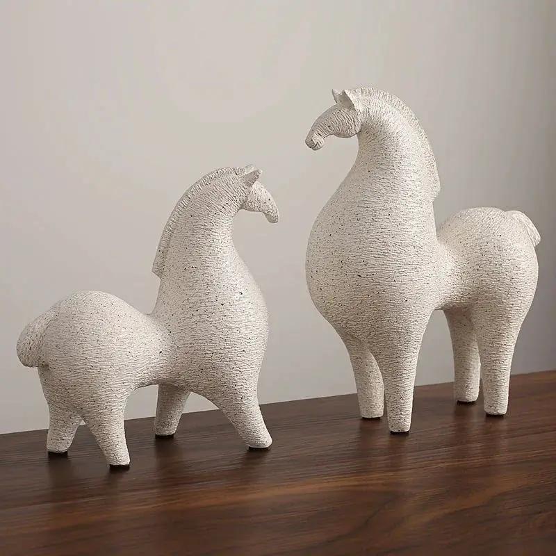 Modern Horse Figurine for Home Decor by House Of Avana