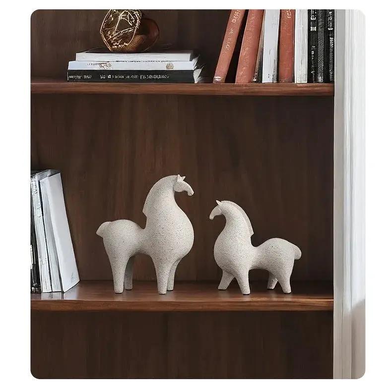 Modern Horse Figurine for Home Decor by House Of Avana
