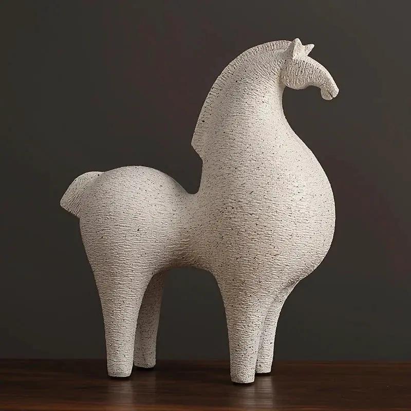 Modern Horse Figurine for Home Decor by House Of Avana