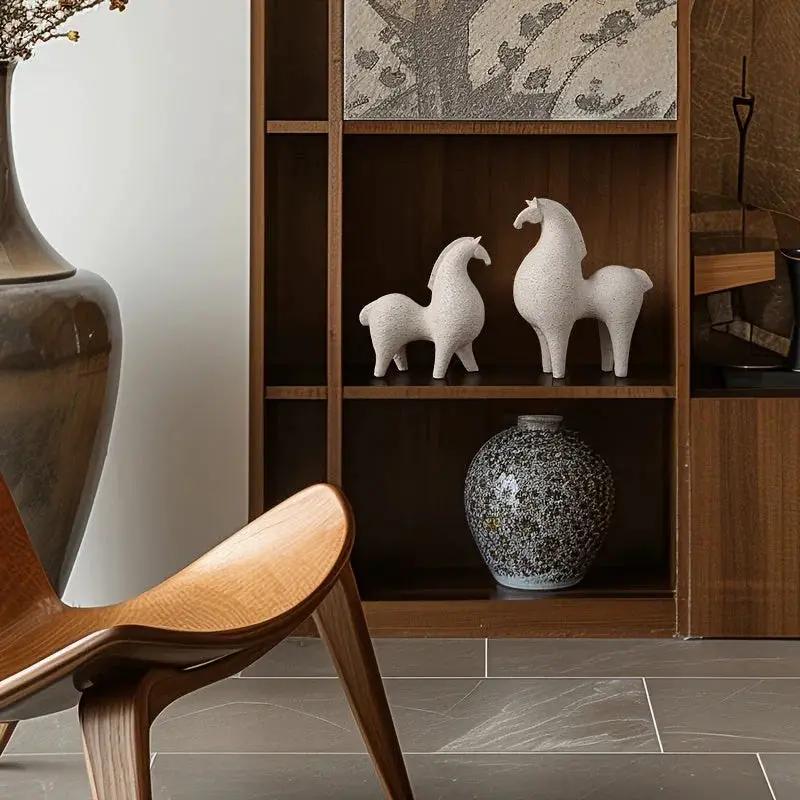 Modern Horse Figurine for Home Decor by House Of Avana