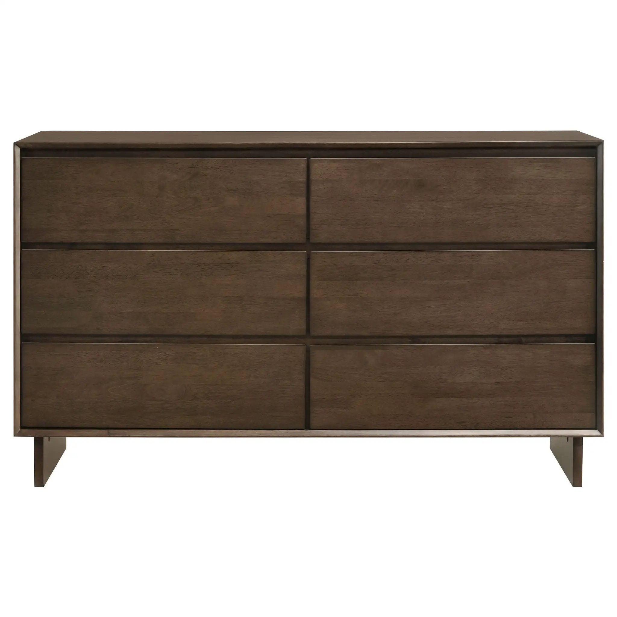 Glenwood 6-drawer Dresser Cabinet Warm Brown by Unique Piece Furniture