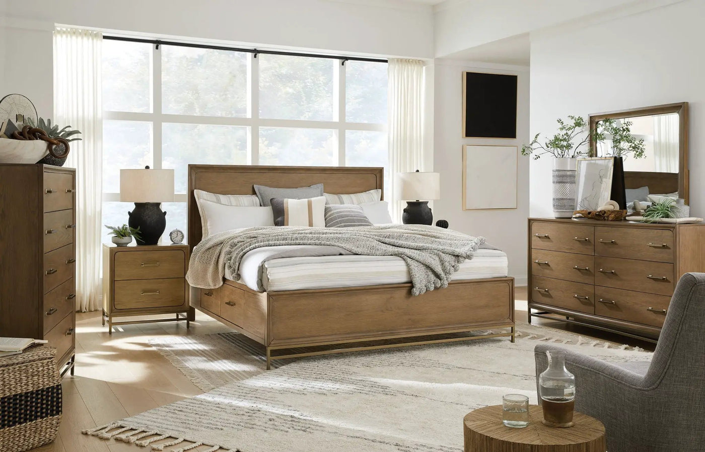 Lindon - Double Drawer Dresser by Unique Piece Furniture
