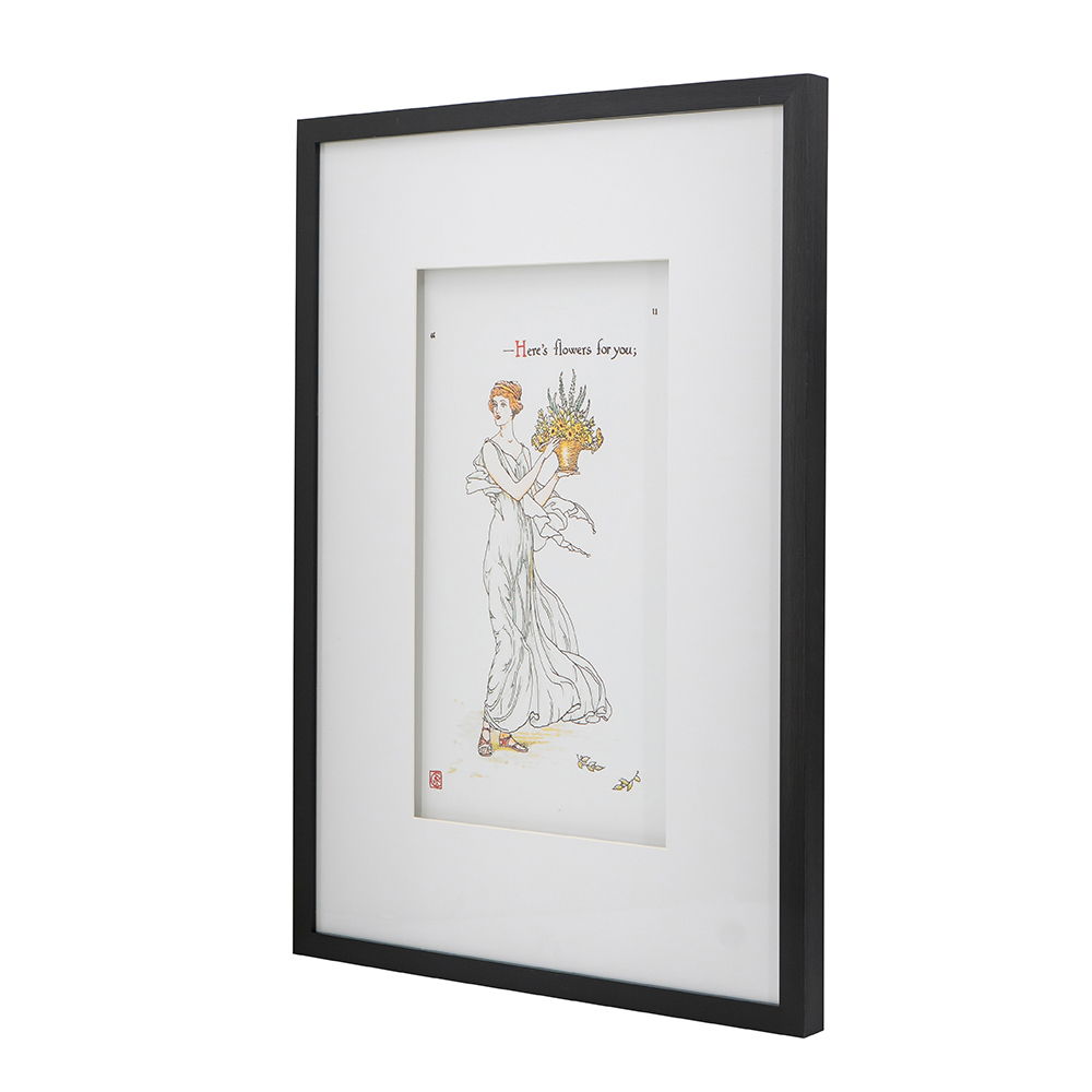Black White Framed Print Wall Art Set with MDF & Glass - 20x28 in, photo 10 of 11
