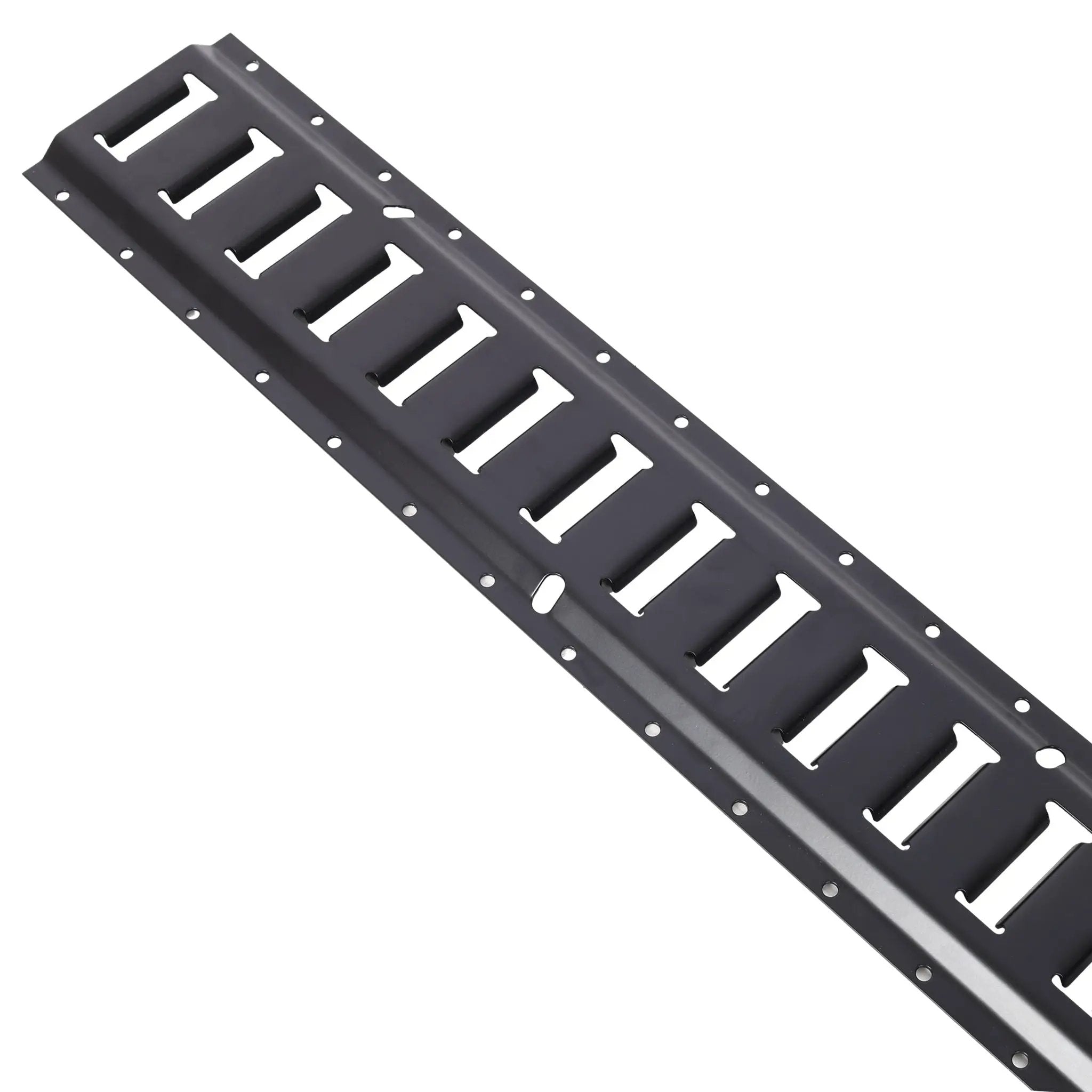 18 Pieces E Track Tie-Down Rail Kit For Trucks, Vans, And Garages With O-Ring Anchors And Ratchet Straps - Black by HouseOfZazla
