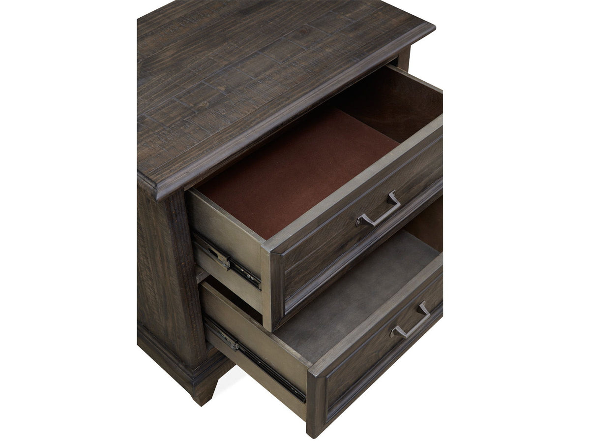 Calistoga - Nightstand - Weathered Charcoal, photo 5 of 7