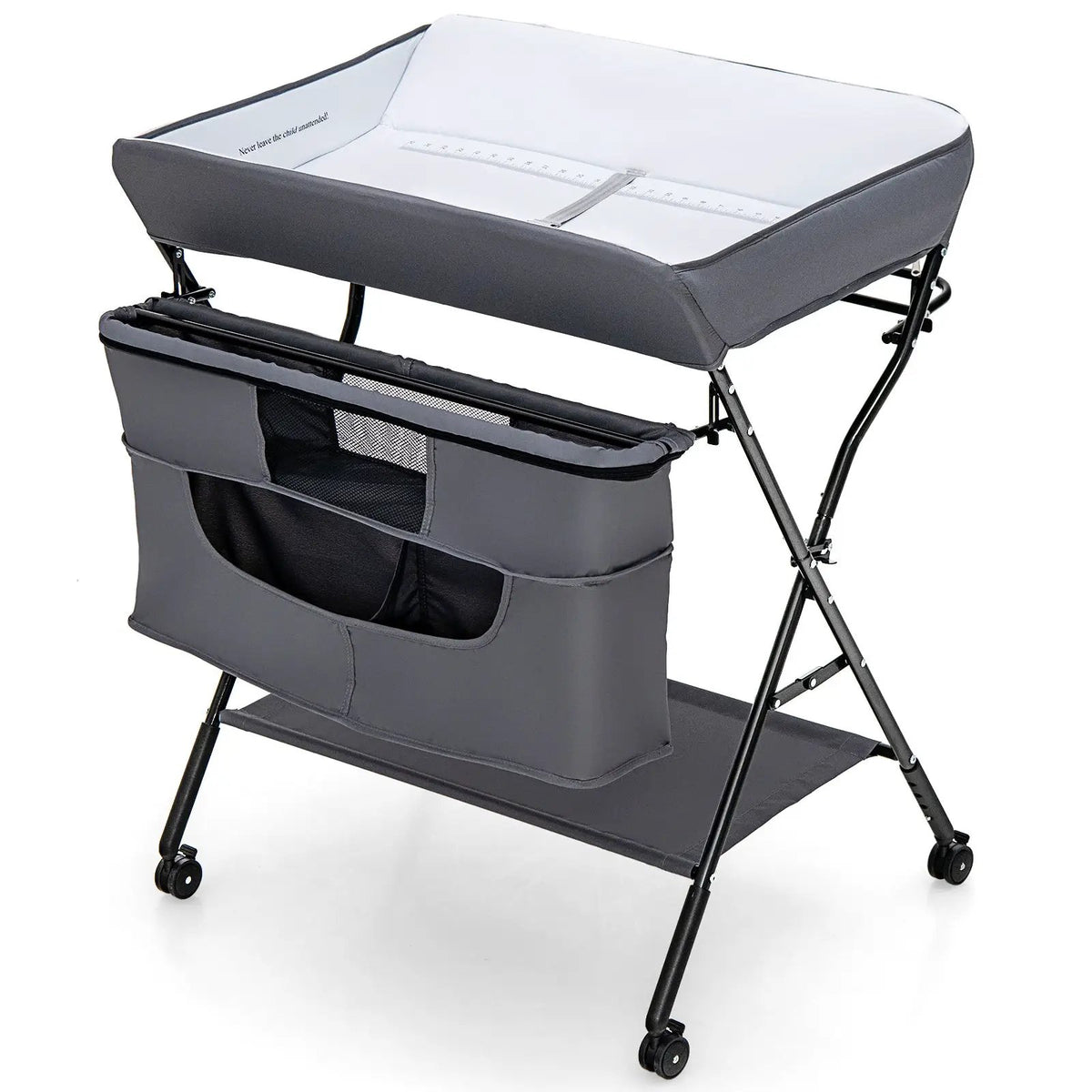 Portable Adjustable Height Newborn Nursery Organizer with by DirectDeals