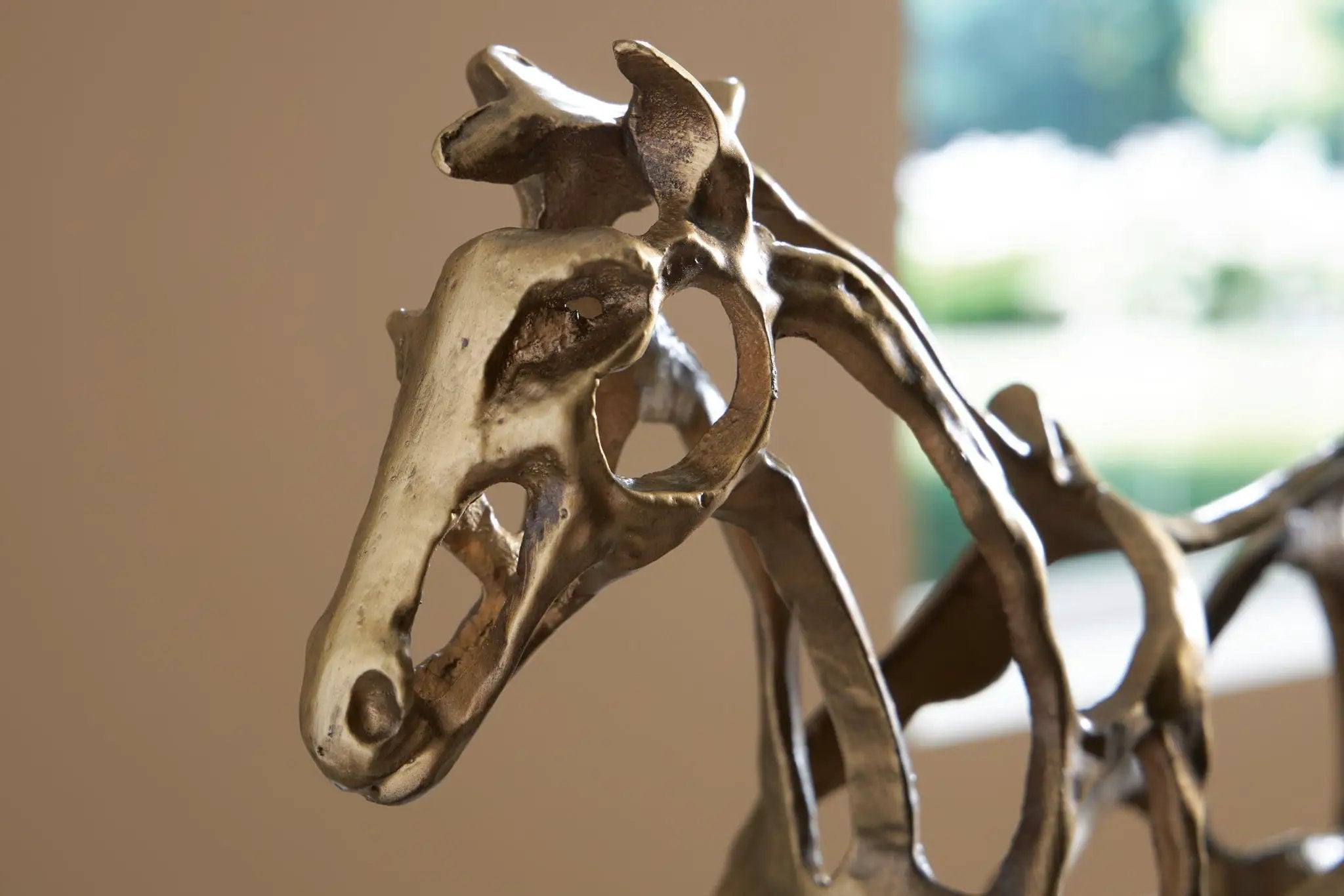 Grainville - Sculpture - Antique Gold Finish by Unique Piece Furniture
