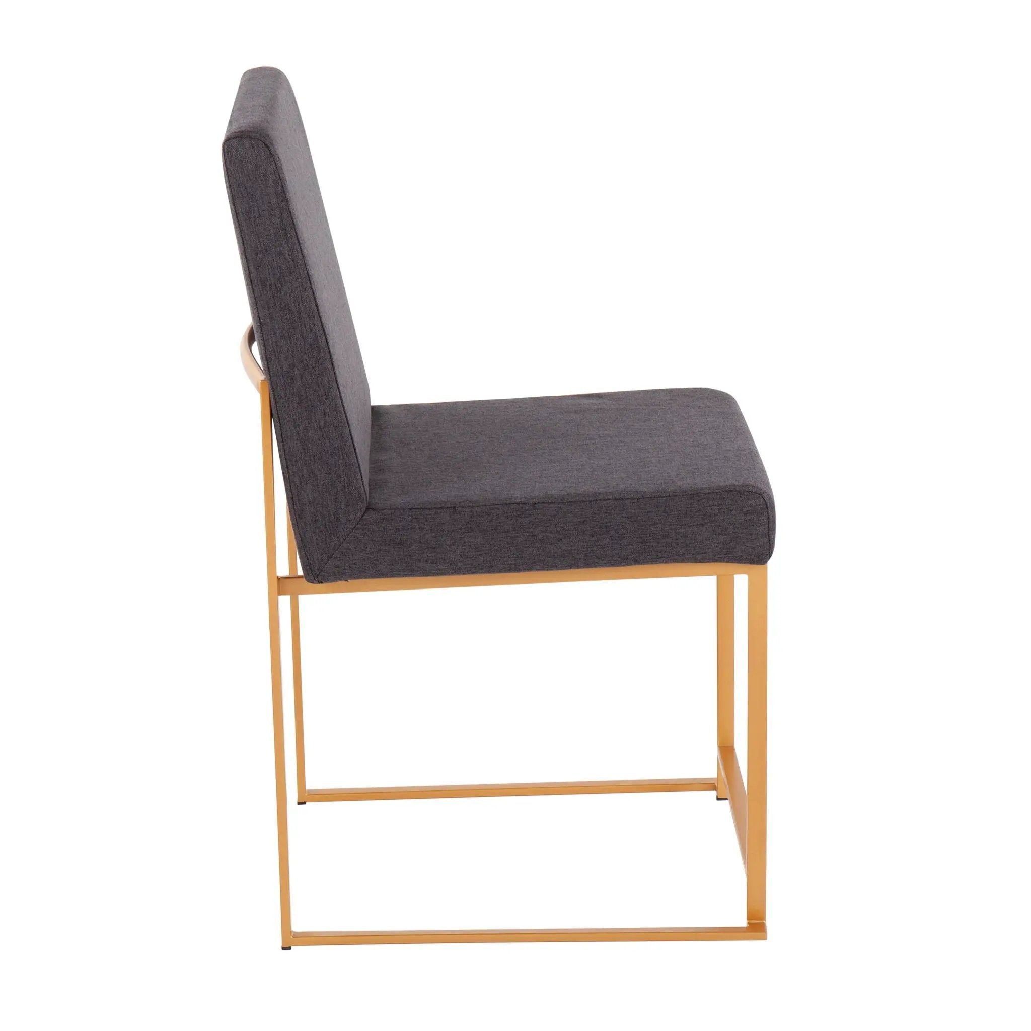 Fuji - Contemporary Stylish Frame, High Back Dining Chair (Set of 2) by HouseOfZazla