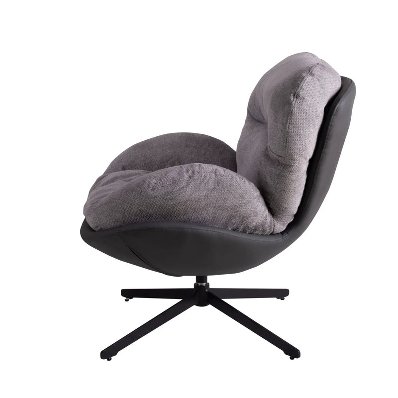 360° Swivel Office Chair, No Wheels by HouseOfZazla