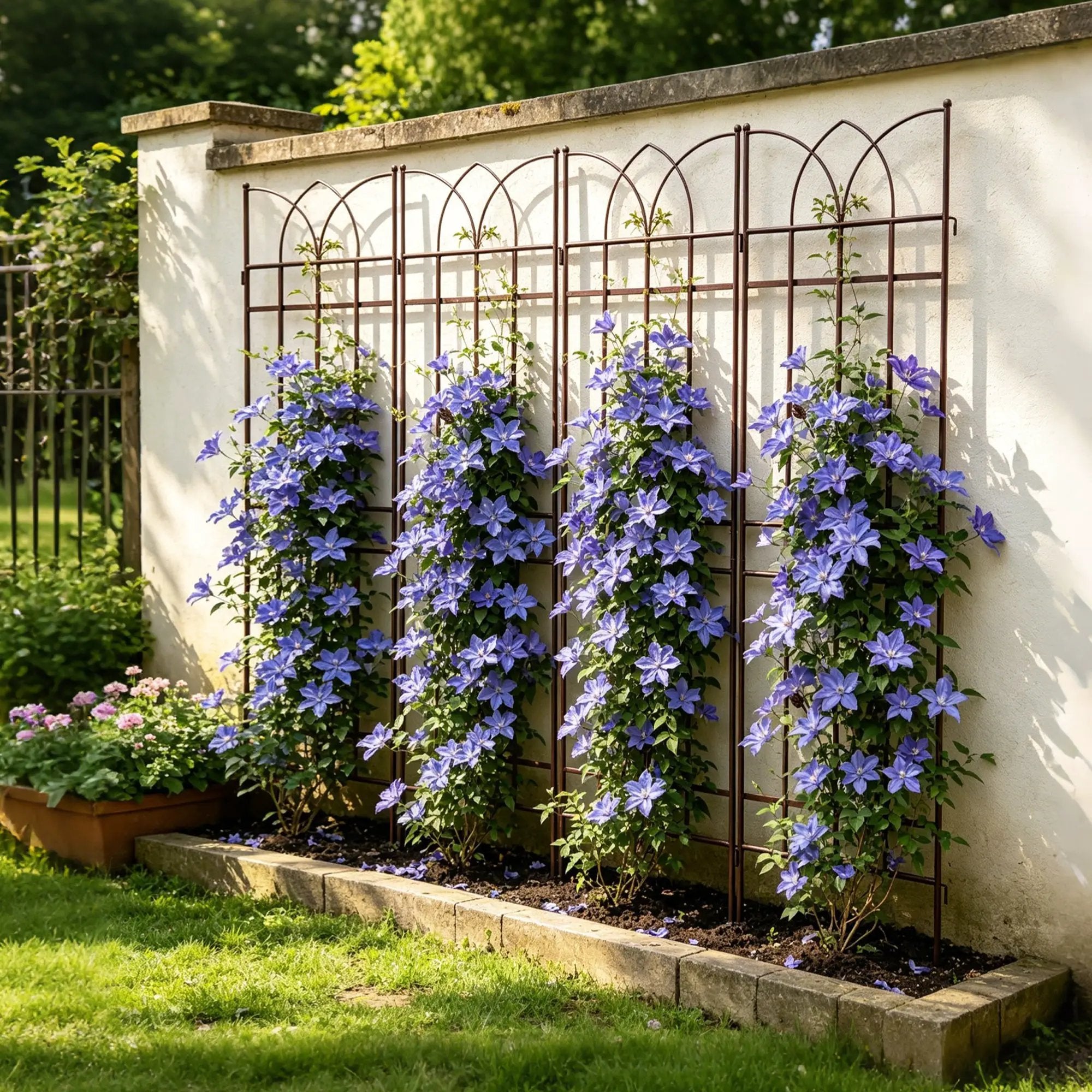 4 Pack Metal Garden Trellis by HouseOfZazla