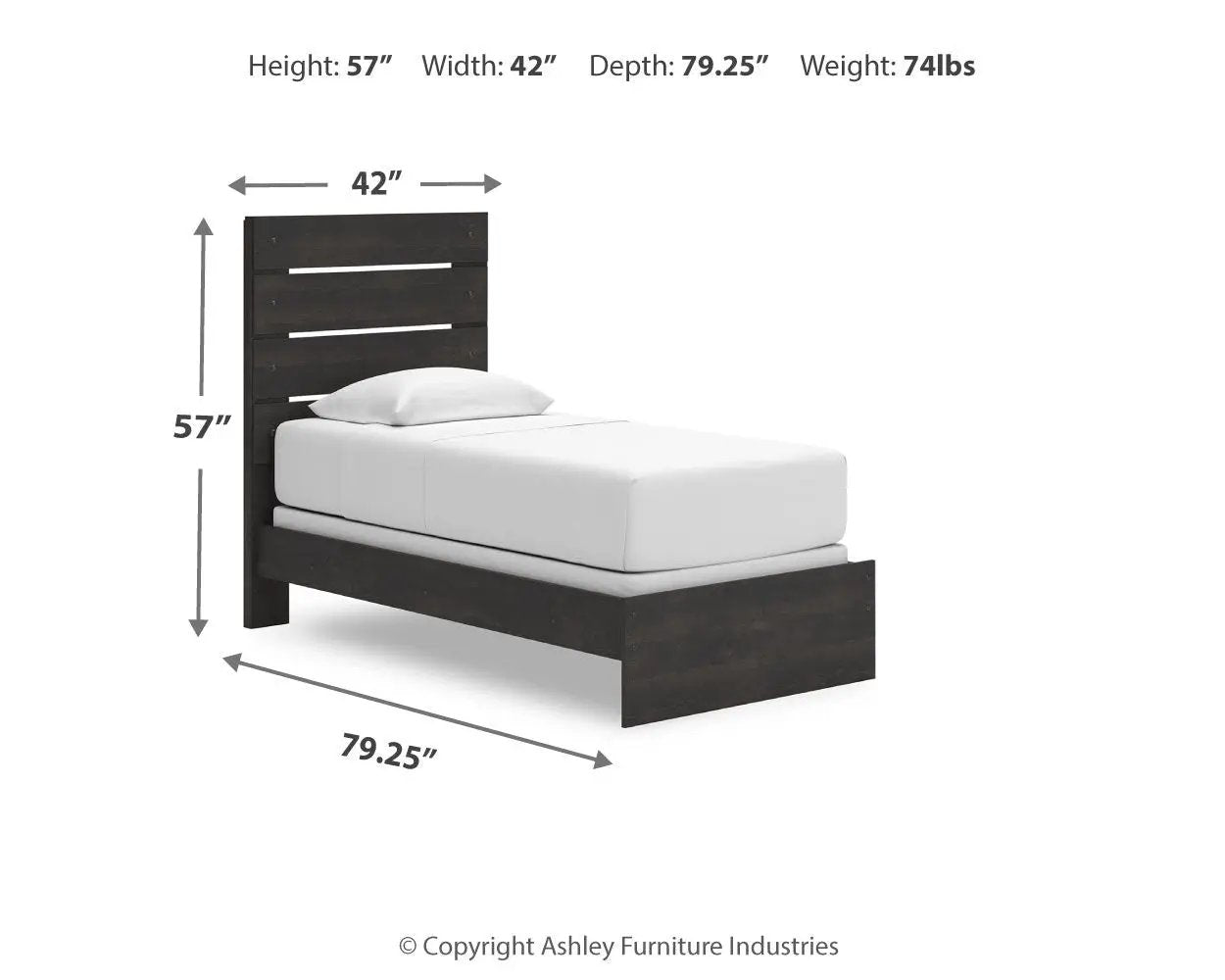 Hollivern - Panel Bed by Unique Piece Furniture