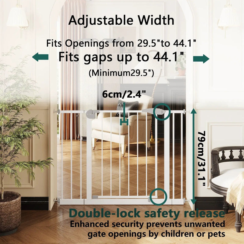 Baby Gate For Stairs And Doorways by HouseOfZazla