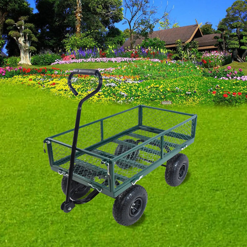 Wagon Cart Garden Cart Trucks in Green by HouseOfZazla
