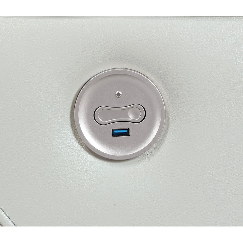 Ashland - Power Reclining Sofa With USB Charging by HouseOfZazla