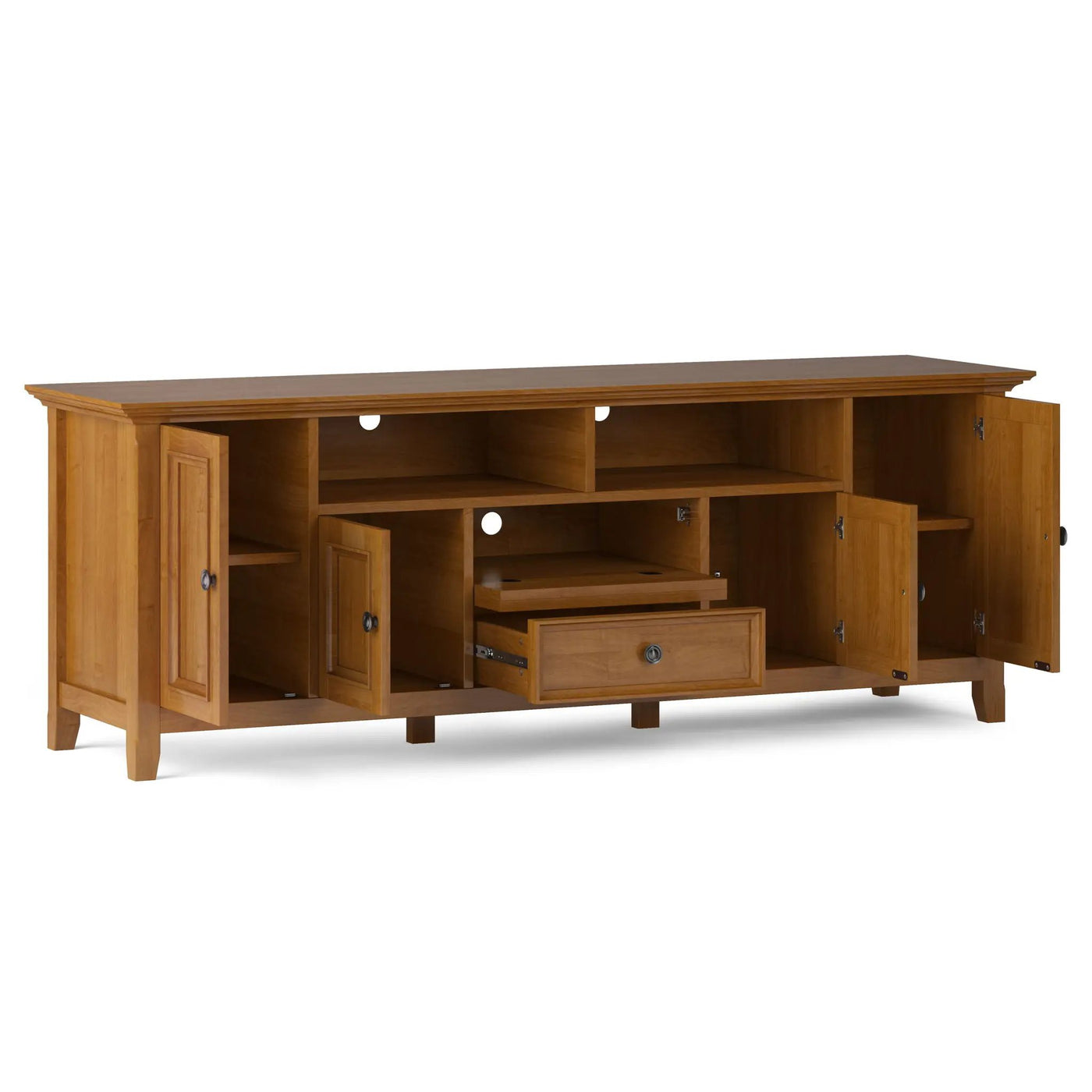 Amherst - Handcrafted Wide TV Media Stand by HouseOfZazla