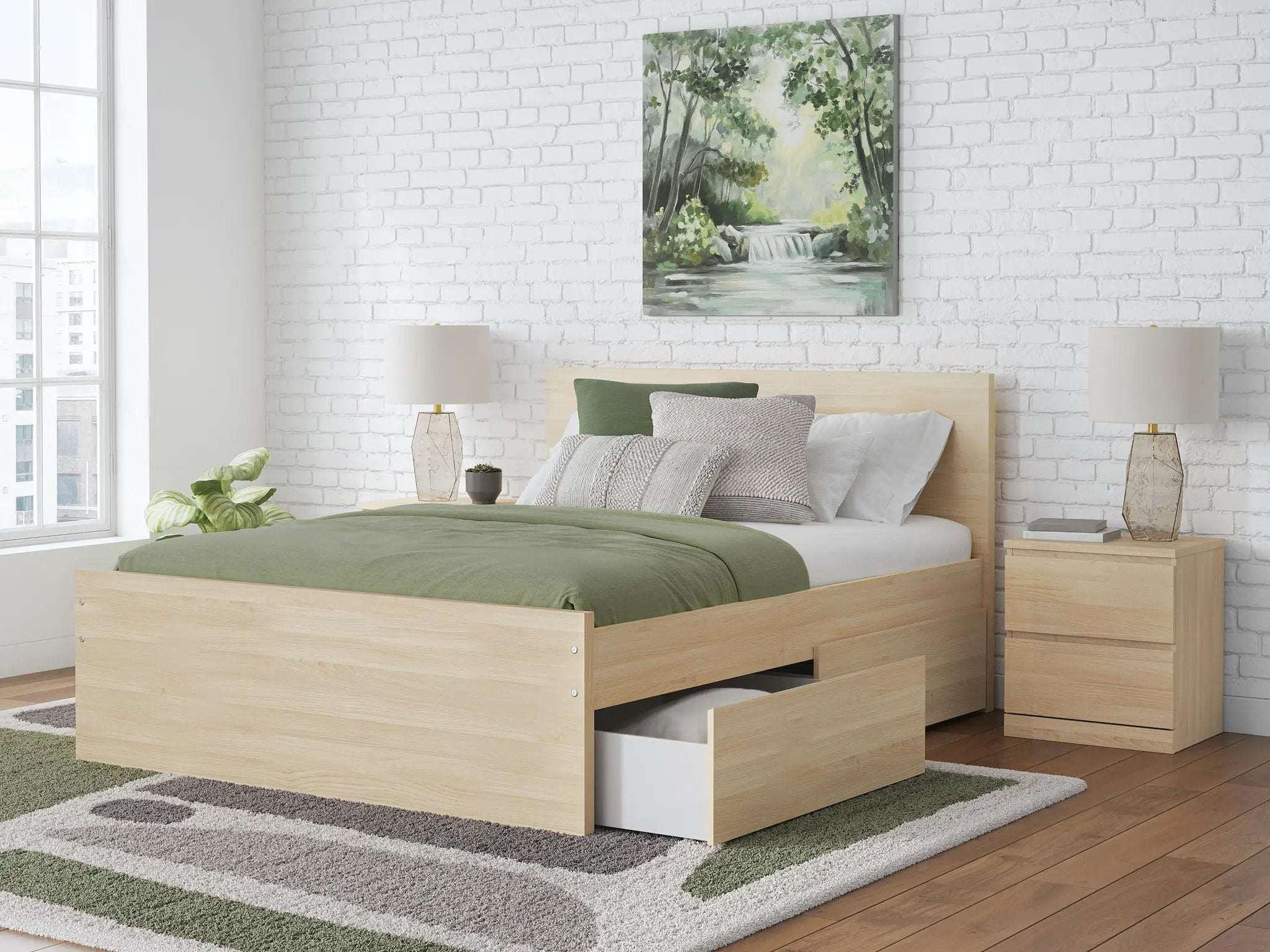 Onita - Panel Platform Bed by Unique Piece Furniture