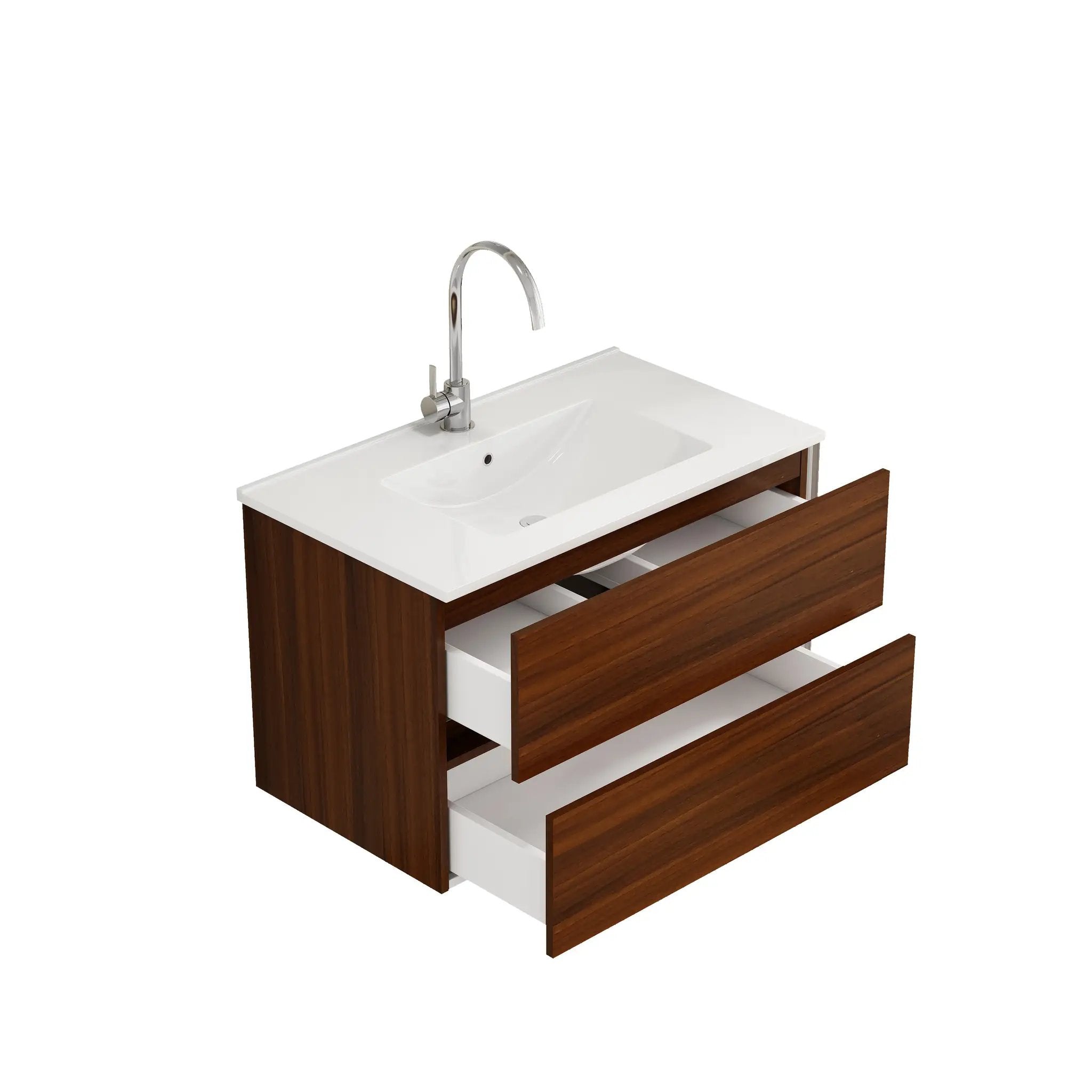 32-Inch Wall-Mounted Bathroom Vanity by HouseOfZazla