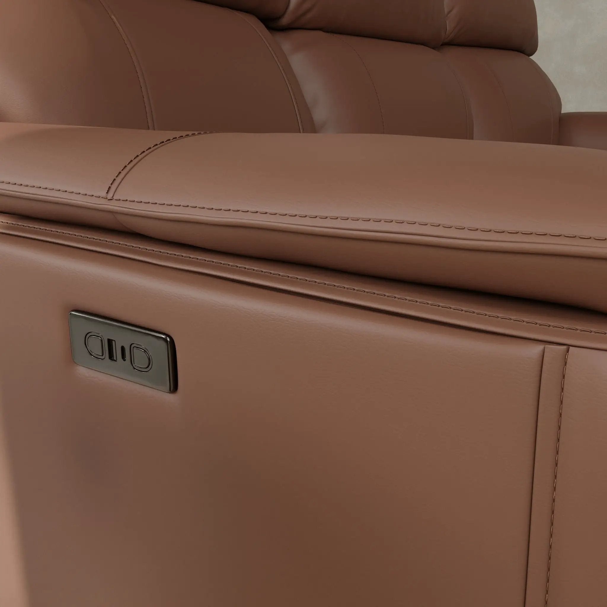 Oslo - Dual Power Reclining Sofa by Unique Piece Furniture