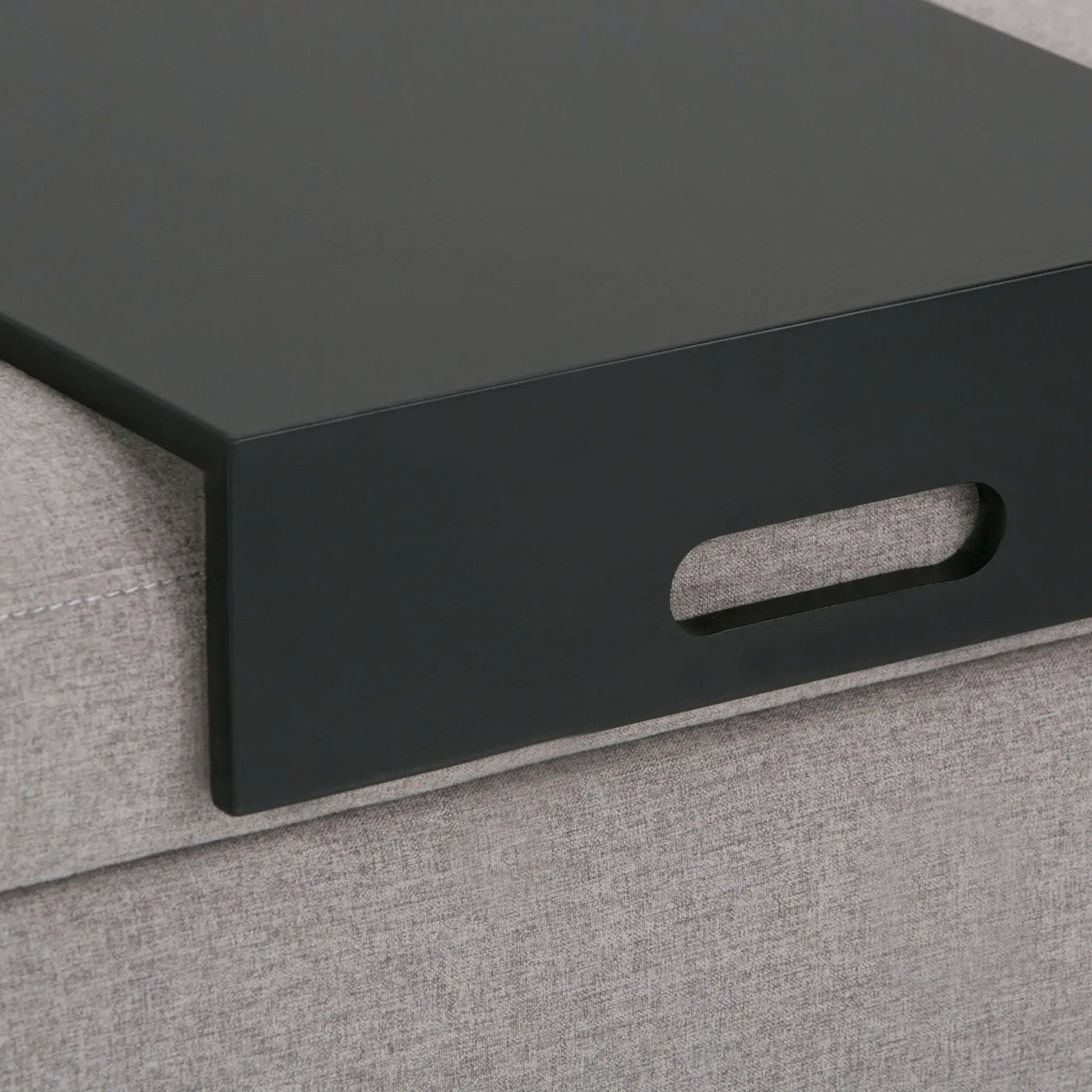 Oregon - Contemporary Storage Ottoman Bench With Tray by HouseOfZazla