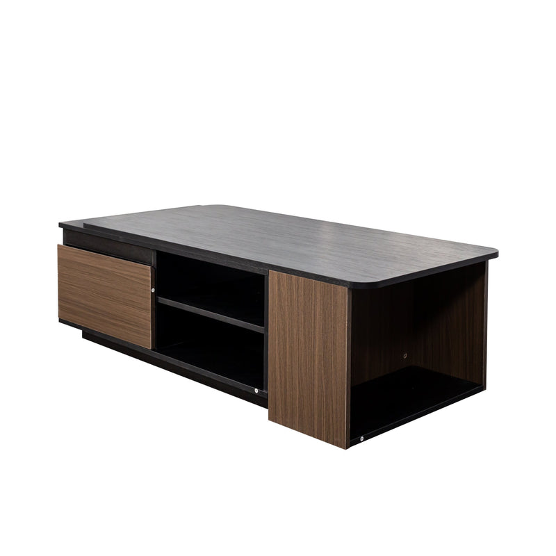 Extendable Coffee Table with 2 Storage Drawers by HouseOfZazla