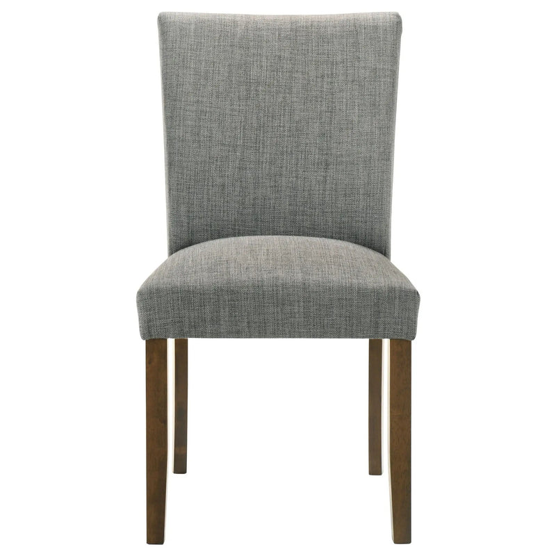 Paxton Upholstered Dining Side Chair Grey (Set of 2) by Unique Piece Furniture
