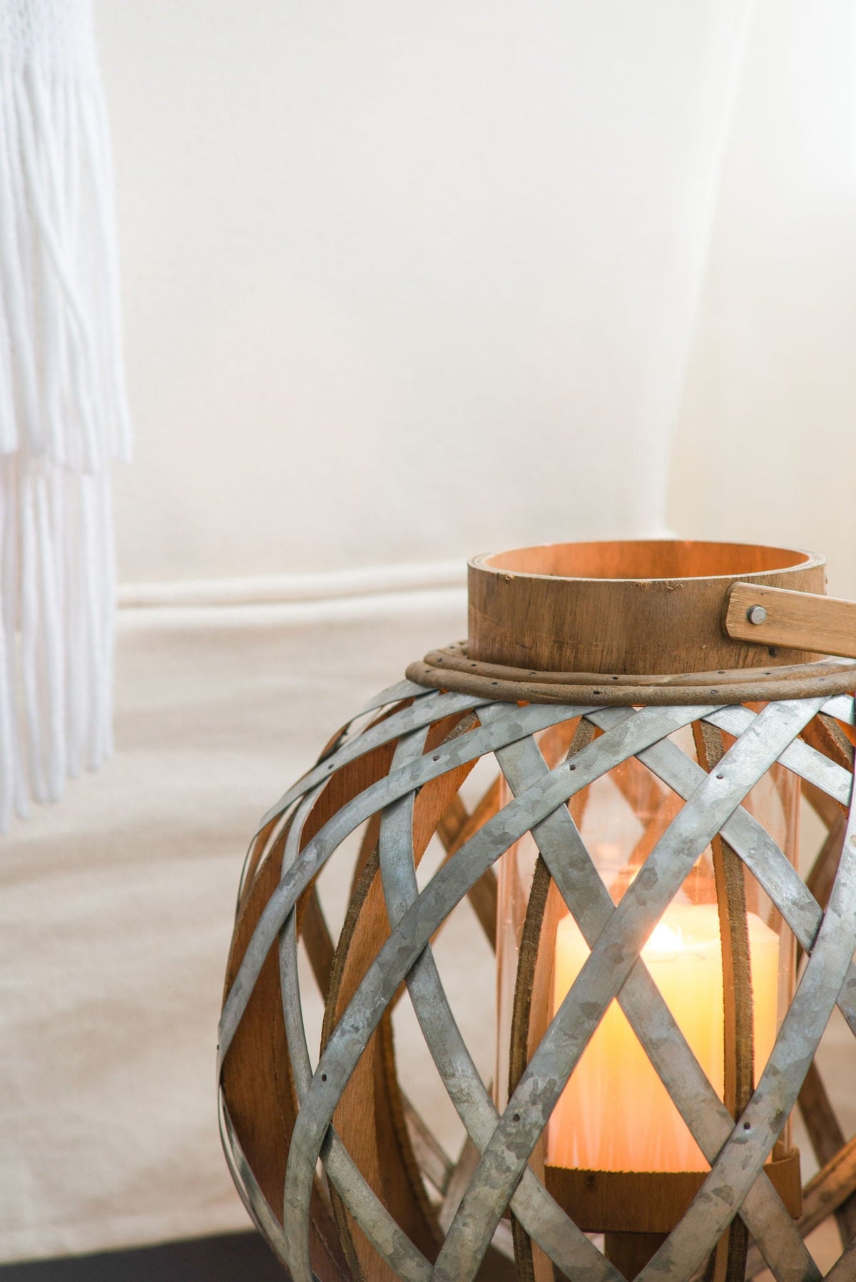 Decorative Lantern With Handle - Silver, photo 11 of 13