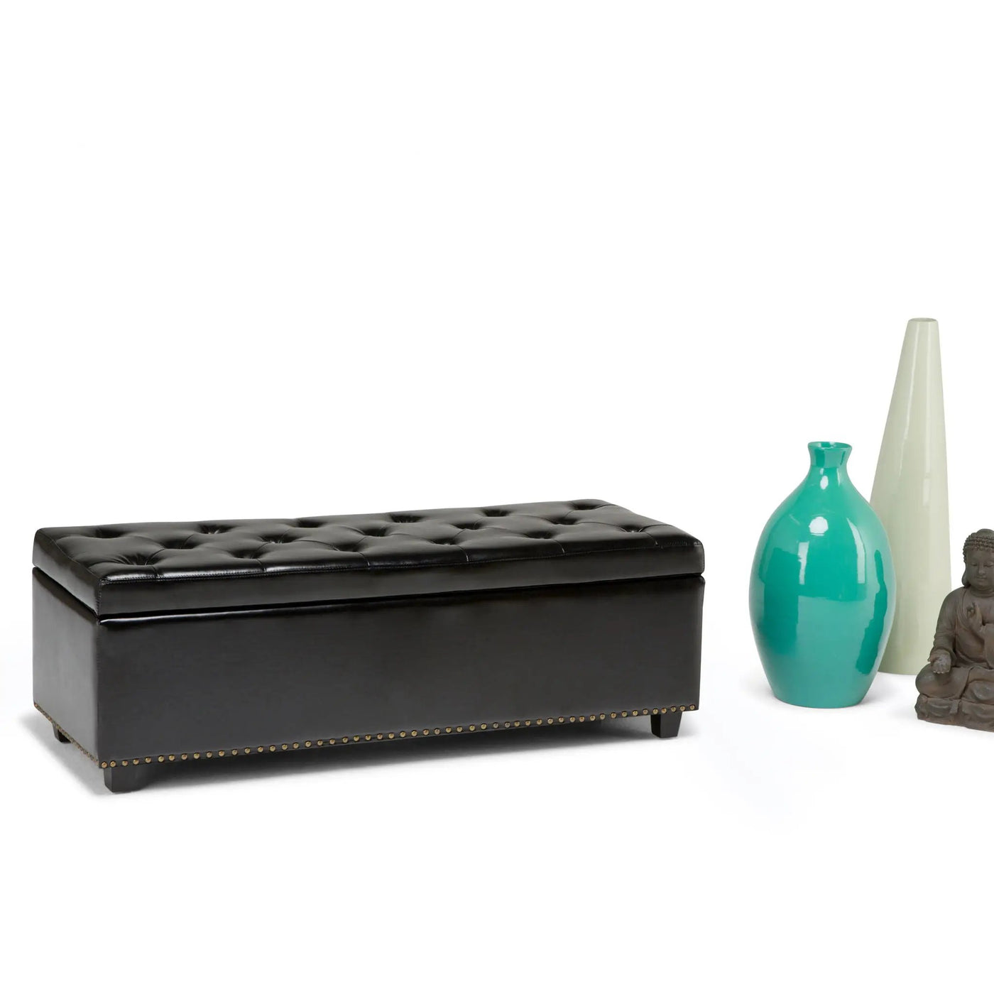 Hamilton - Upholstered Storage Ottoman by HouseOfZazla