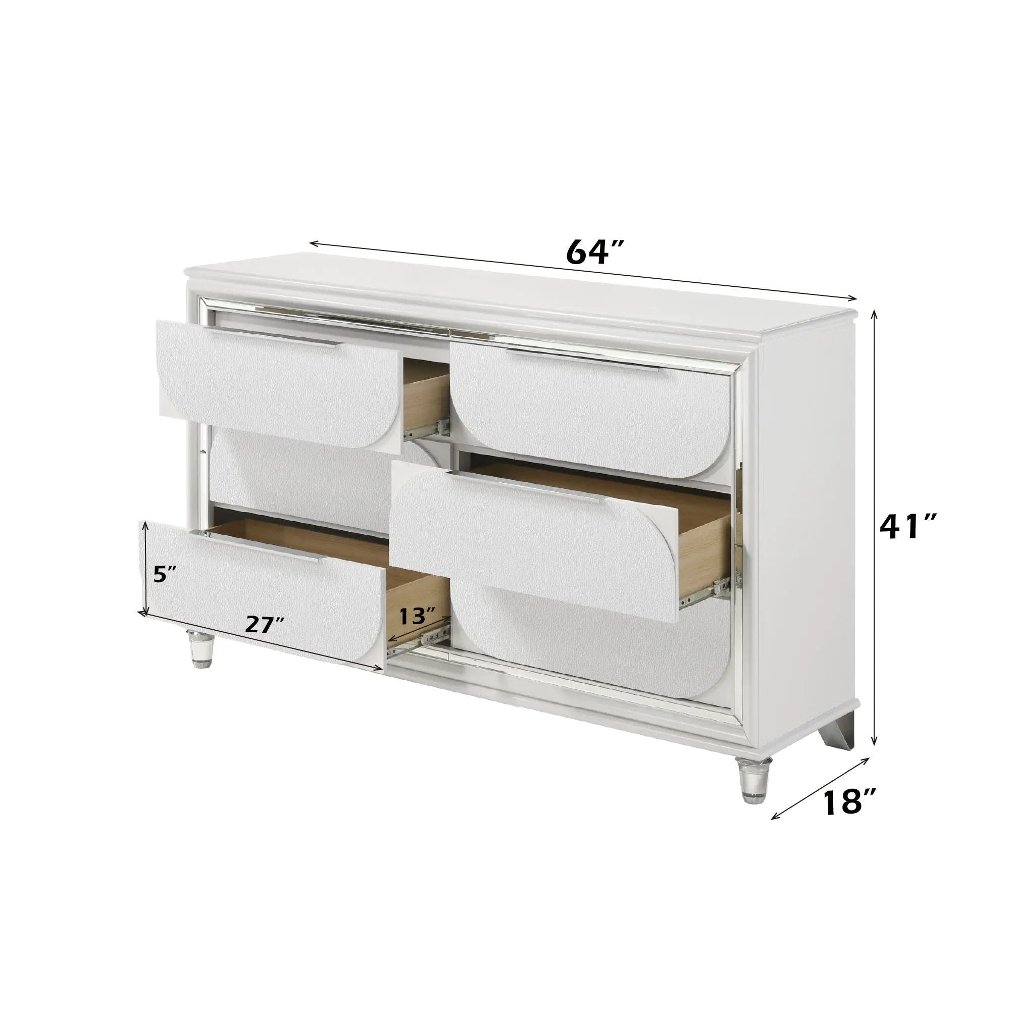 Tarian - Dresser - White by Unique Piece Furniture