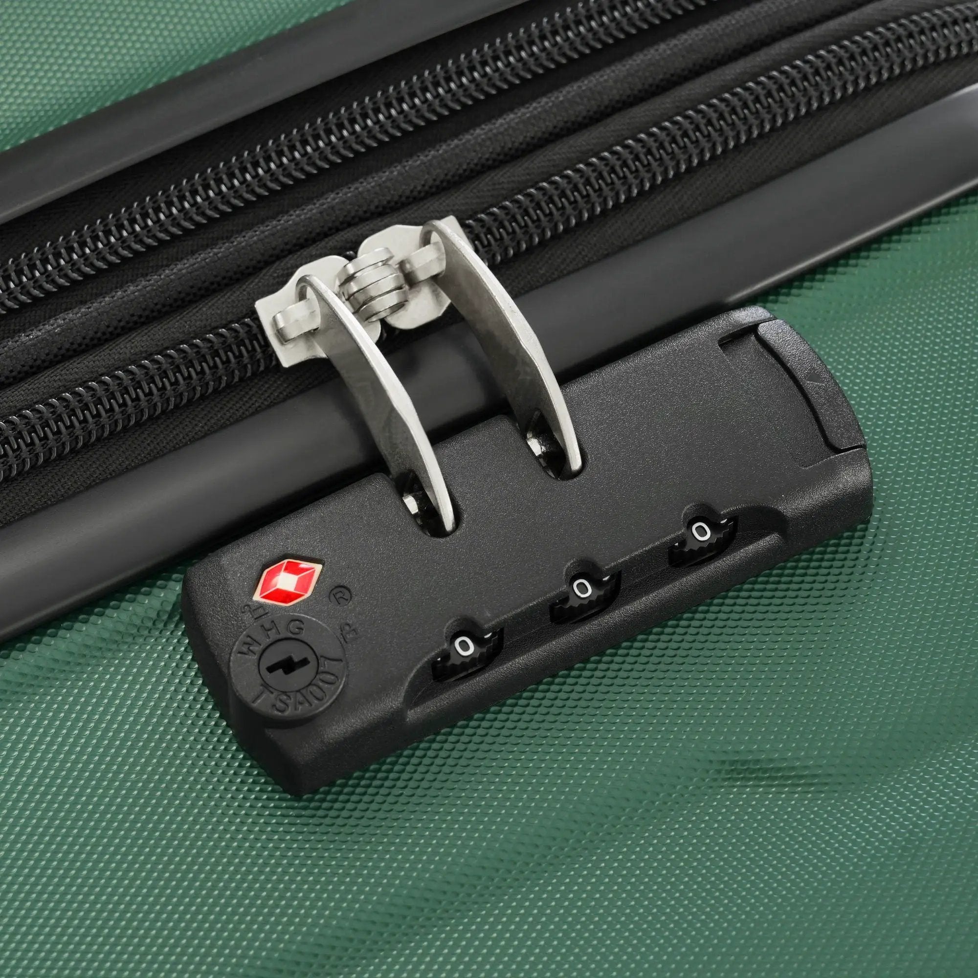 2 Piece Luggage Set With Bags Expanable Spinner Wheels ABS Lightweight Suitcase With Tsa Lock 20" / 24" by HouseOfZazla