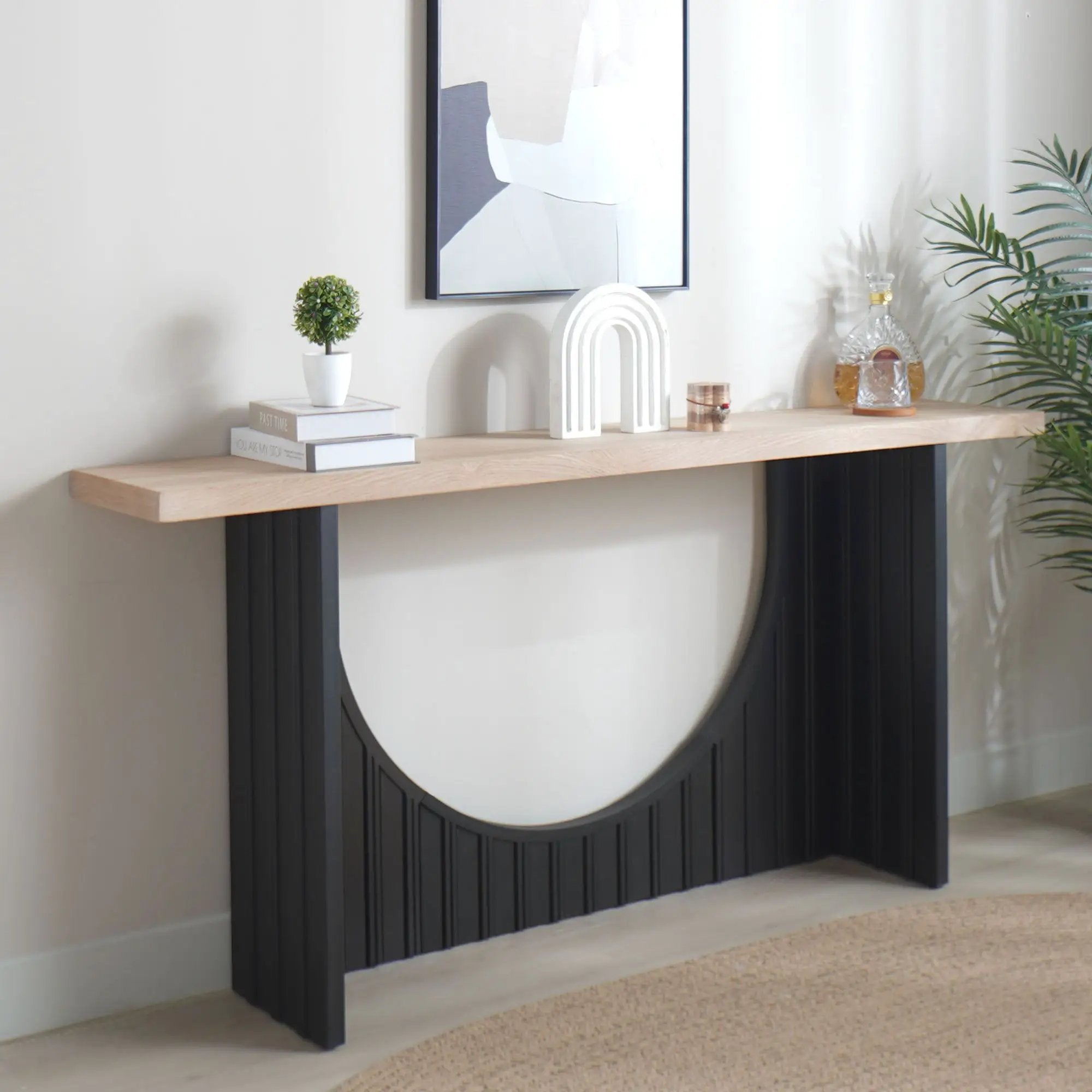 Arch Fluted Table by Unique Piece Furniture