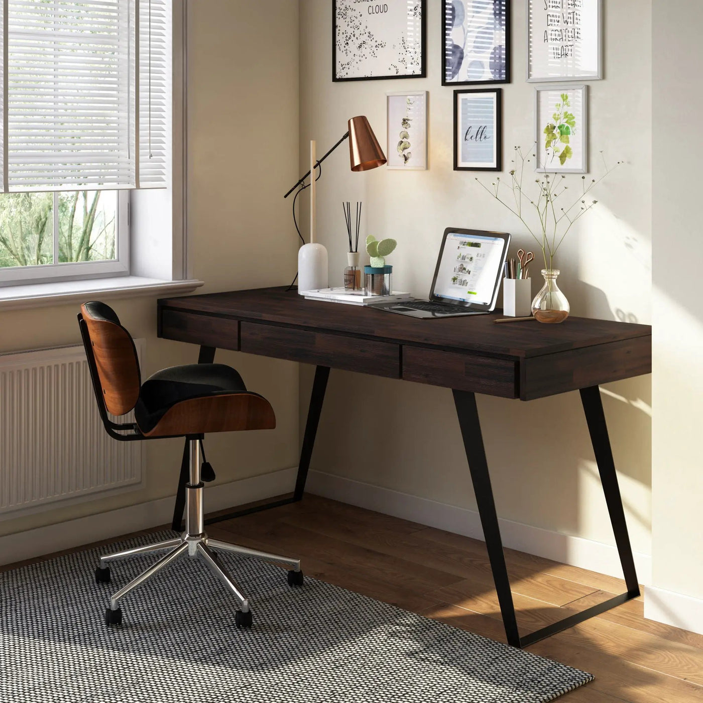 Lowry - Handcrafted Desk by HouseOfZazla