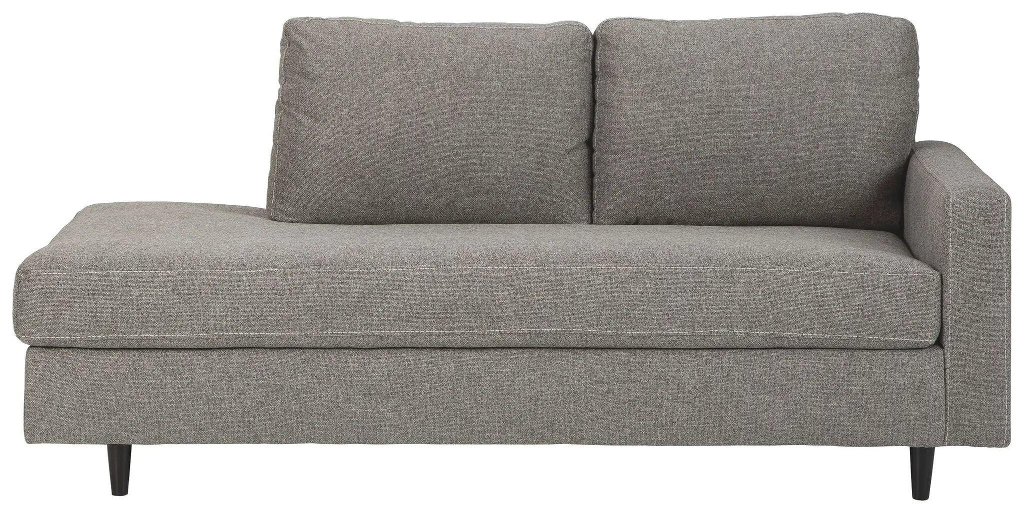 Lyman - RAF Corner Chaise - Graphite by Unique Piece Furniture