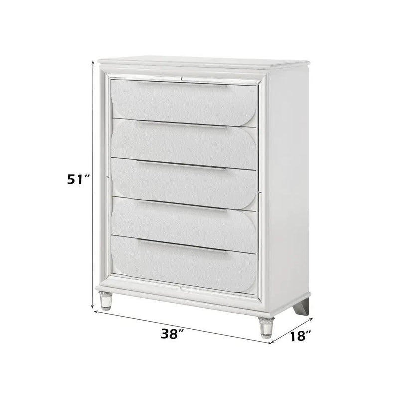 Tarian - Chest - Pearl White by Unique Piece Furniture