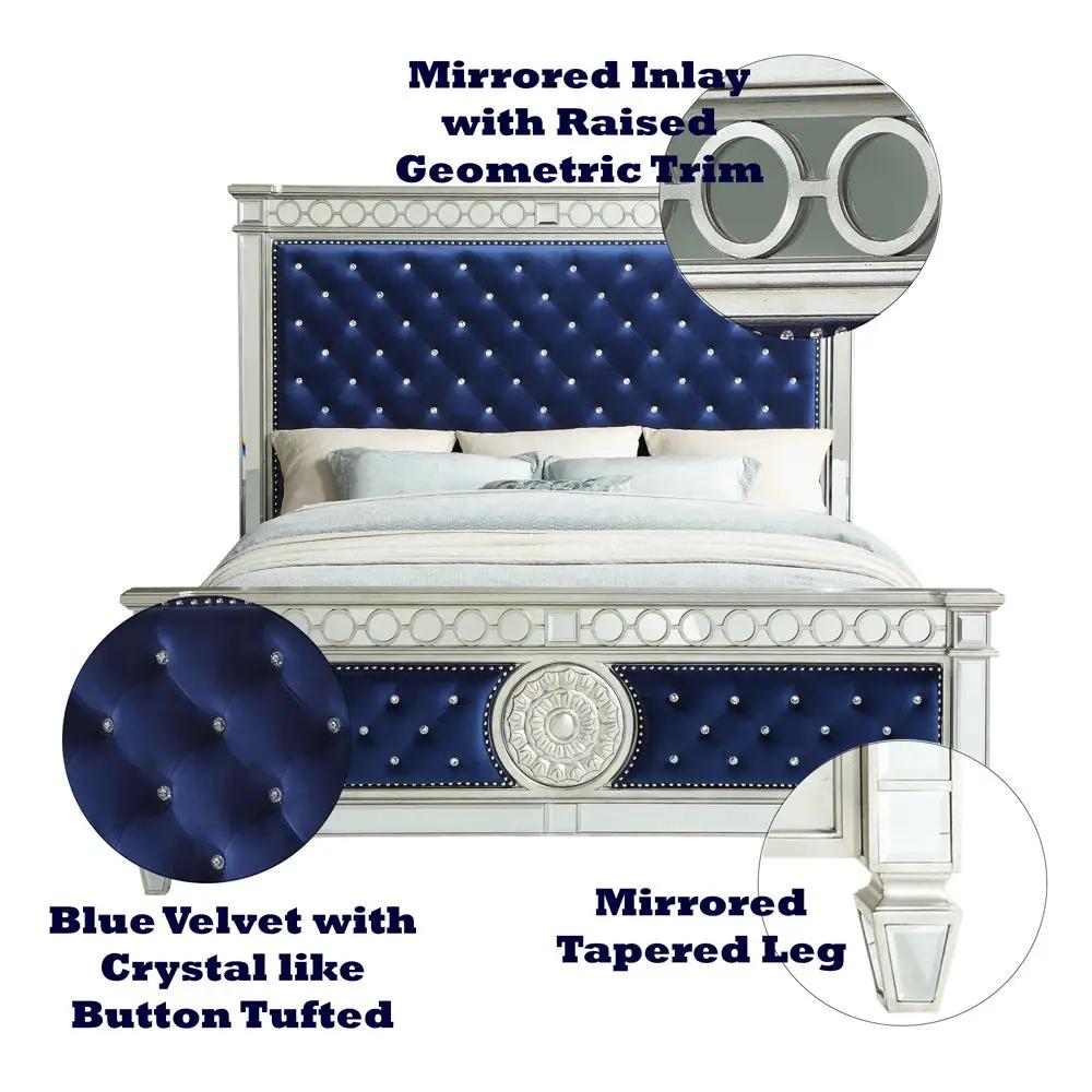 Varian - Glam - Bed by Unique Piece Furniture