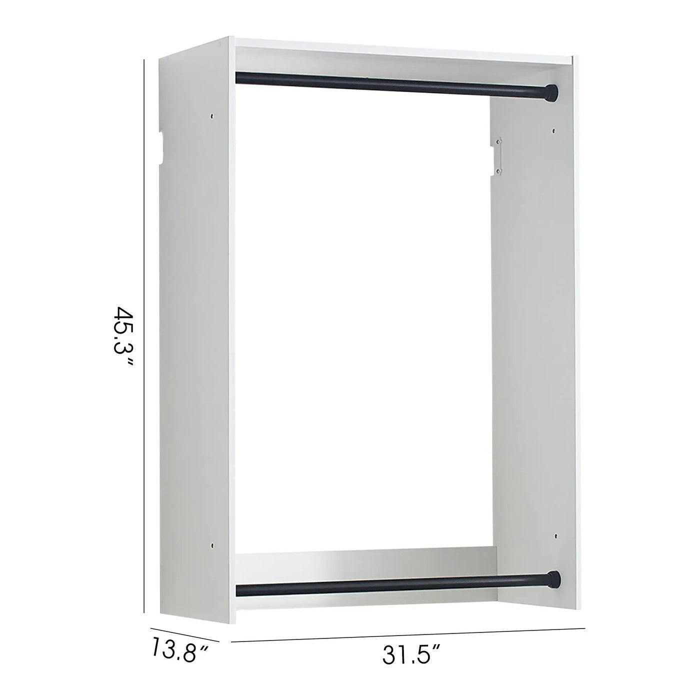Devi - Wall Mounted Closet System, Modular Units by HouseOfZazla