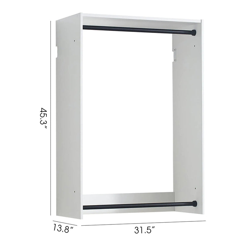 Devi - Wall Mounted Closet System, Modular Units by HouseOfZazla