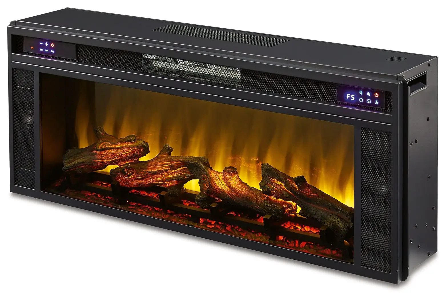 Entertainment Accessories - Fireplace Insert - Rectangular - Black by Unique Piece Furniture
