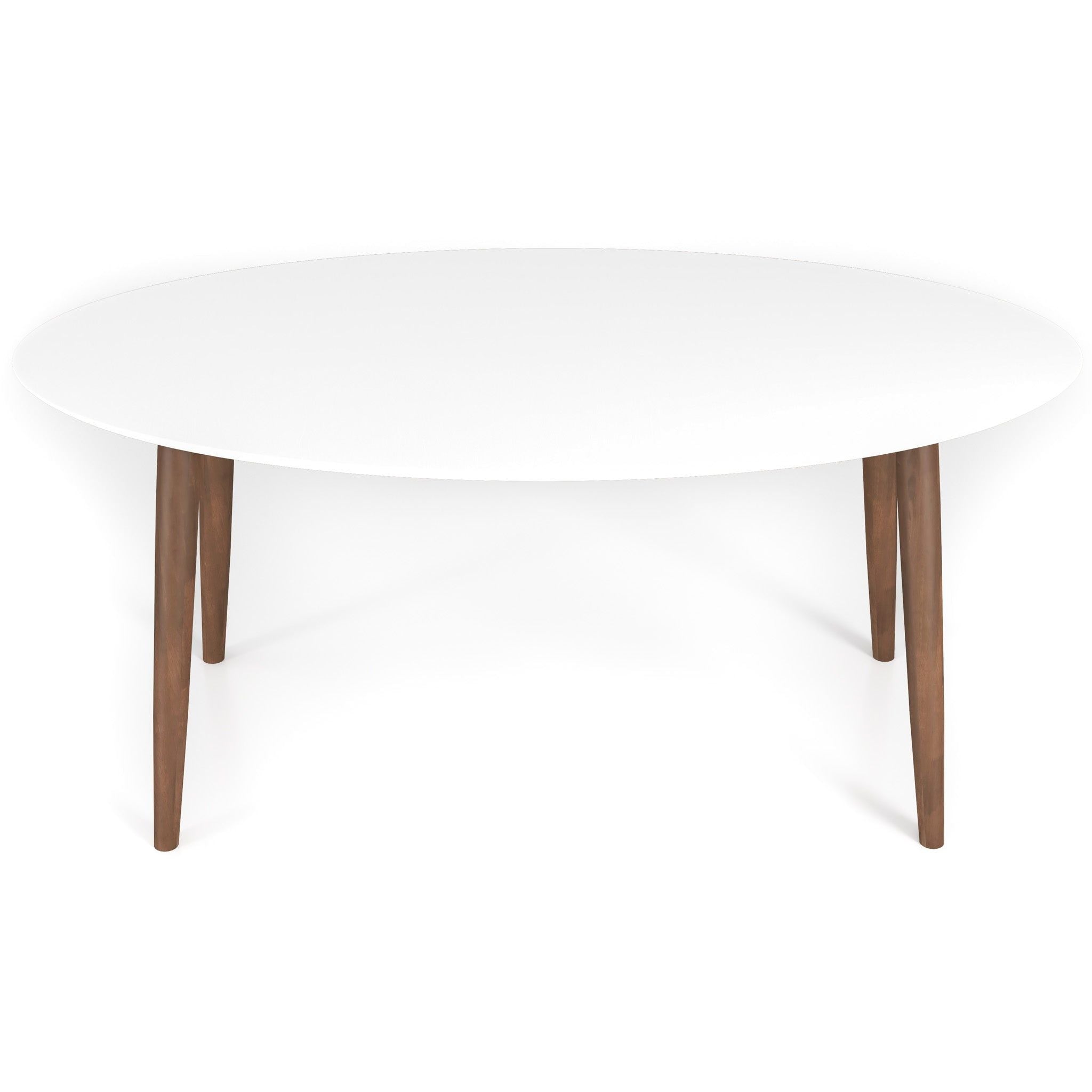 Ada - Mid-Century Modern Style Oval Dining Table by HouseOfZazla