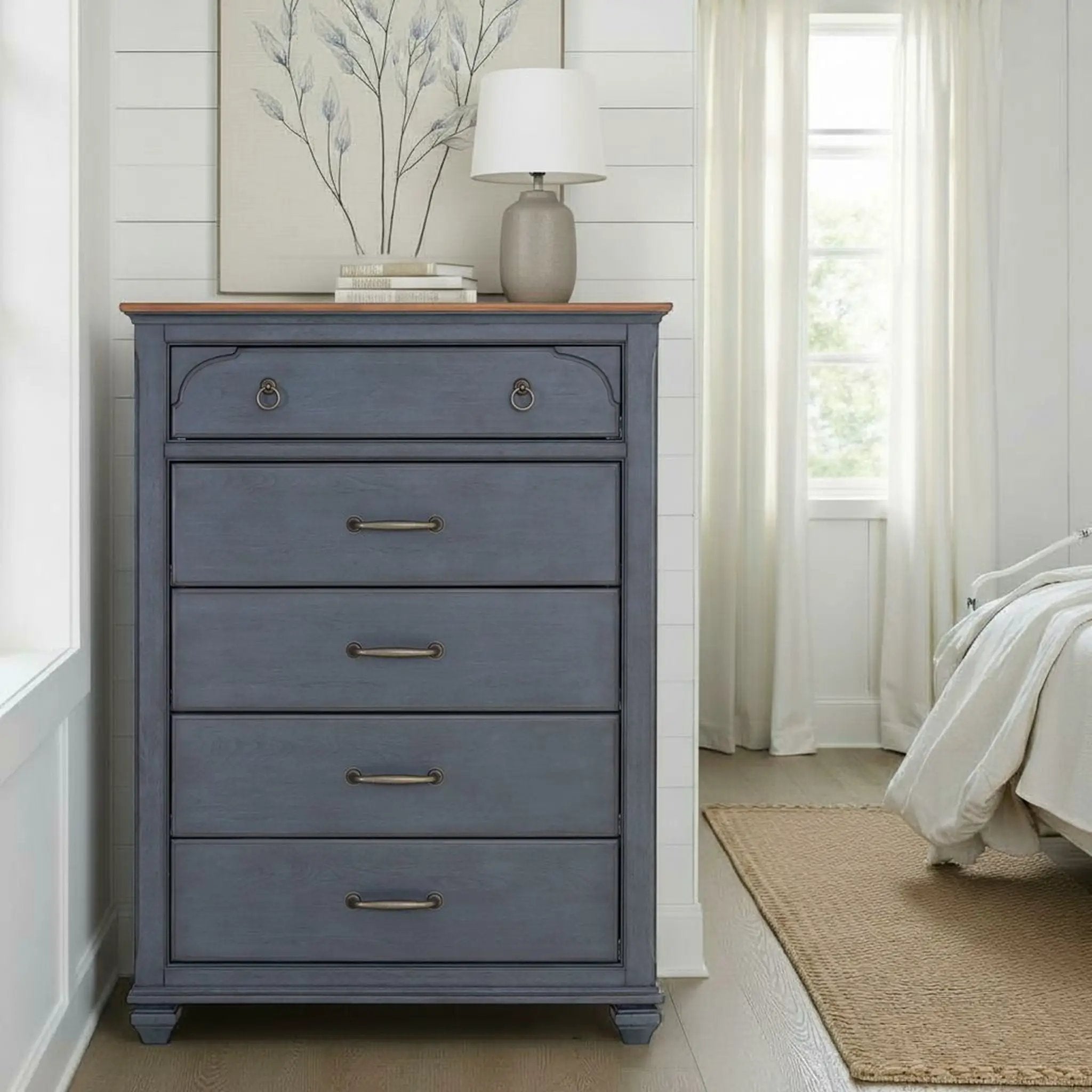 Chest - Blue by Unique Piece Furniture