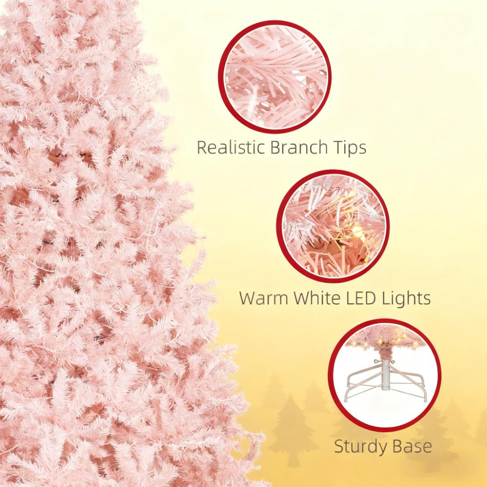 Elegant Artificial Christmas Tree with Realistic Branches by HouseOfZazla