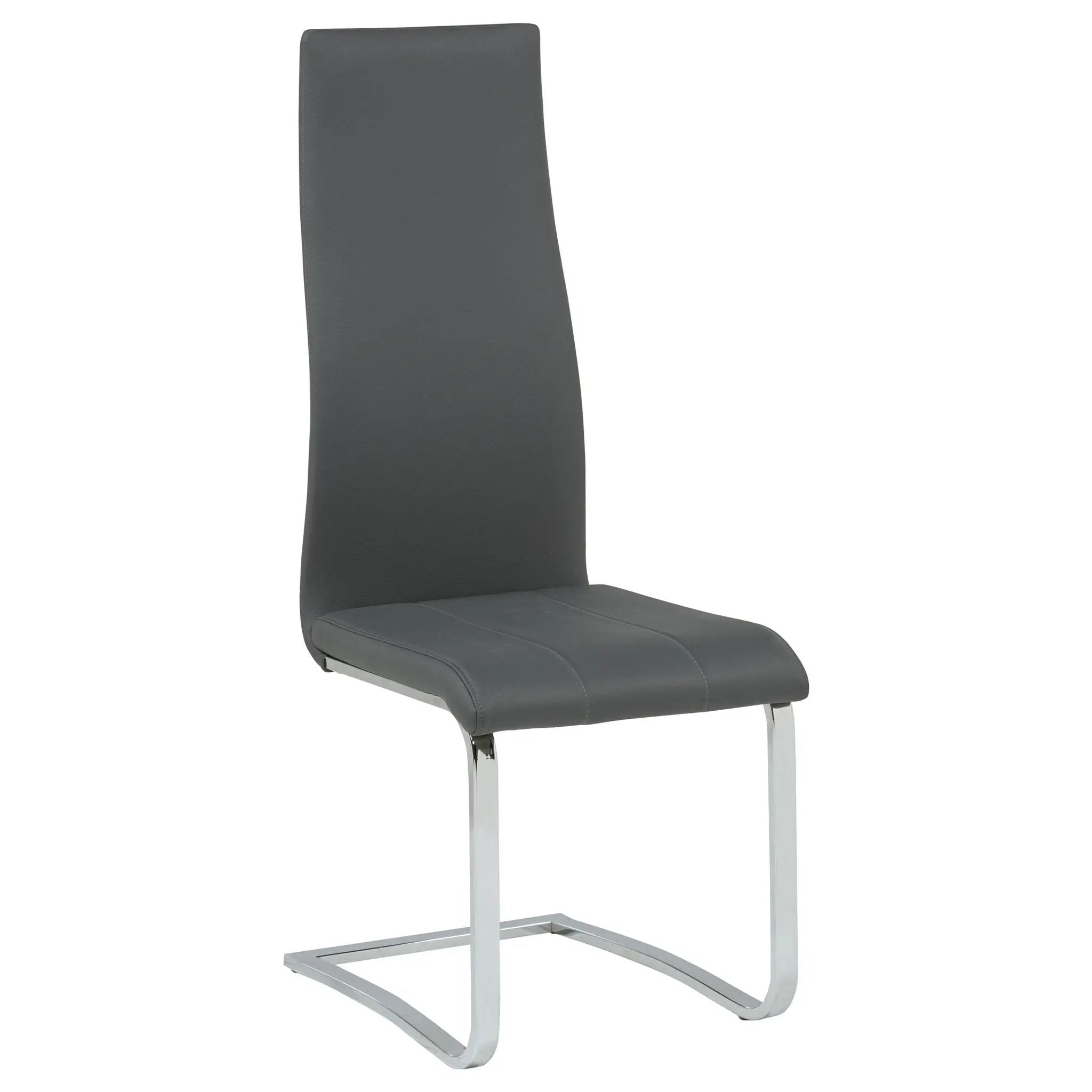 Montclair Upholstered Dining Side Chair Grey (Set of 4) by Unique Piece Furniture