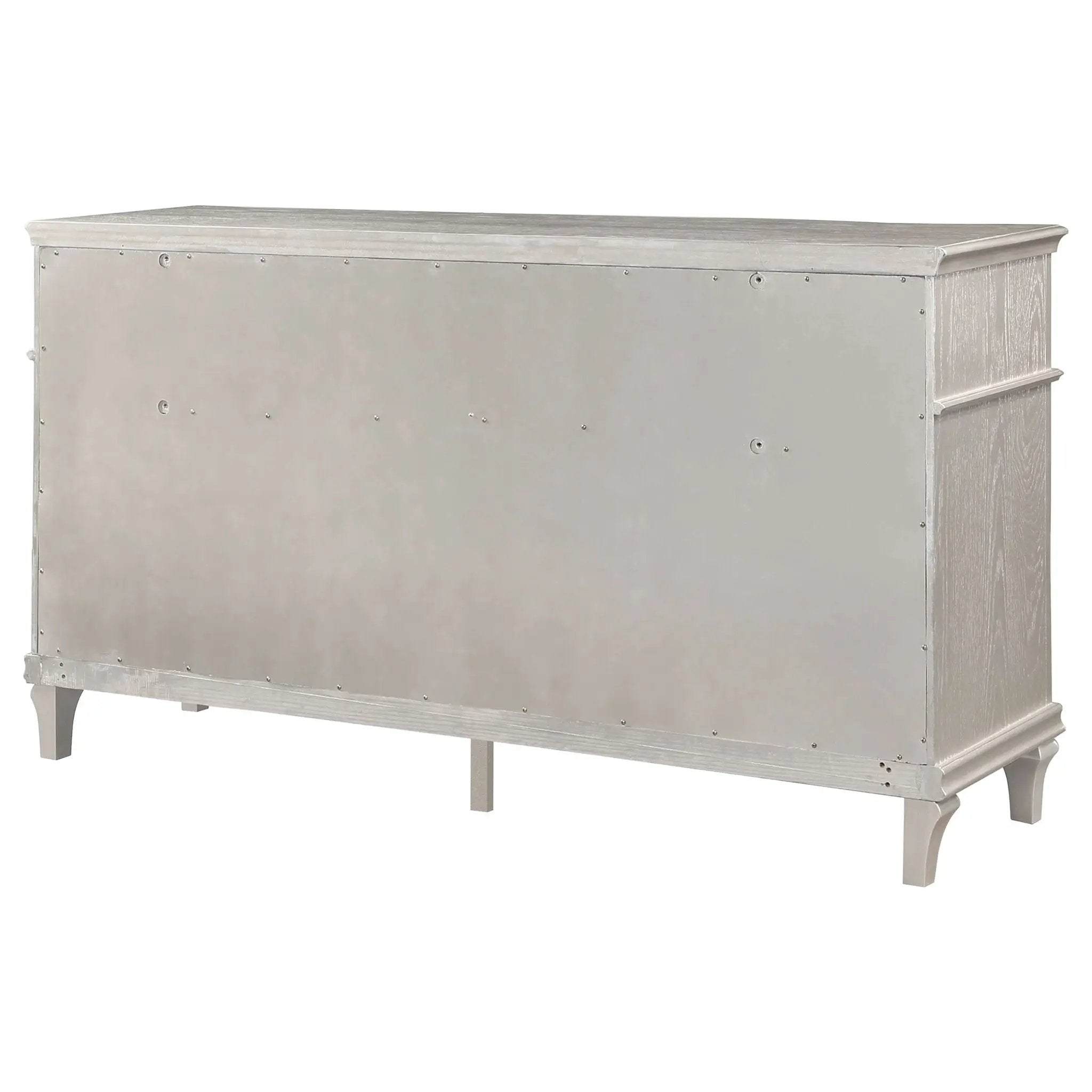 Katerina - 9 Drawer Dresser With Removable Jewelry Tray - Oak by HouseOfZazla