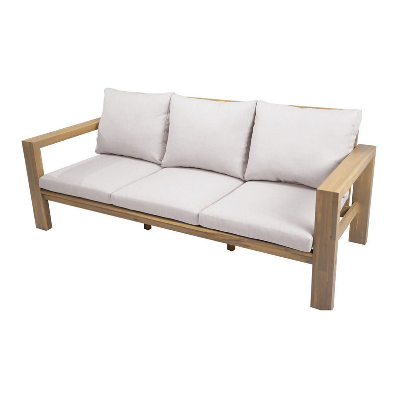 3 Seater Patio Set, Outdoor Sofa & Coffee Table Set by HouseOfZazla