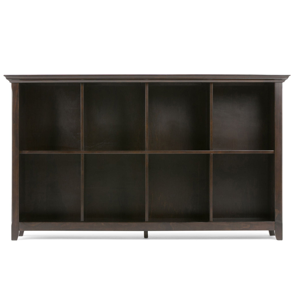 Amherst Cube Storage Bookcase with Large Cubbies - Dark Brown, Dark Gray, or White, photo 23 of 33