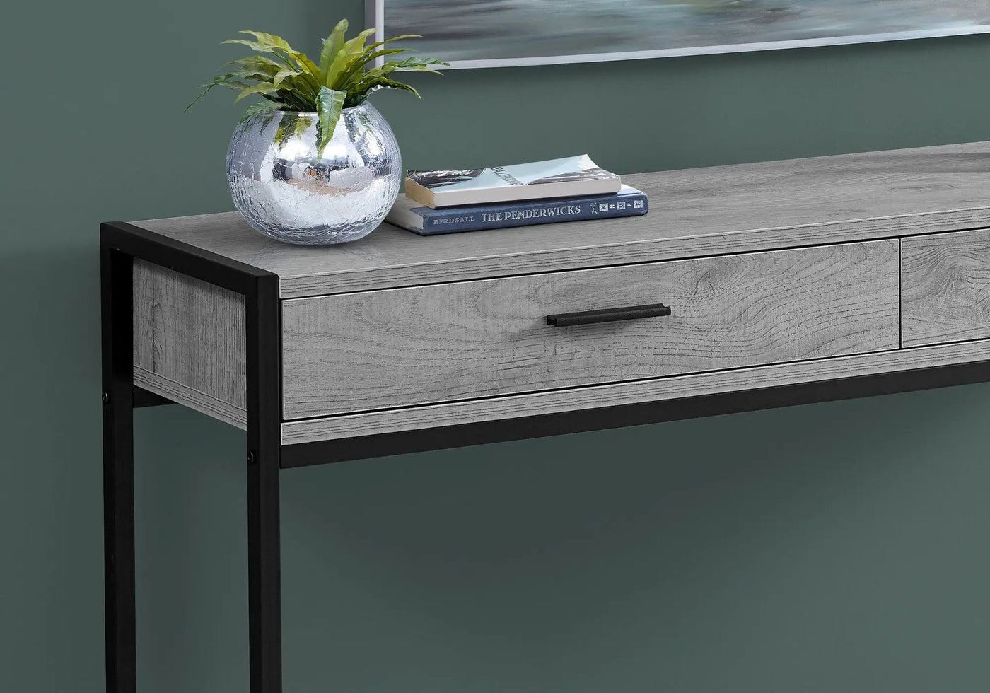Accent Console Table for Entryway with Storage Drawers by HouseOfZazla