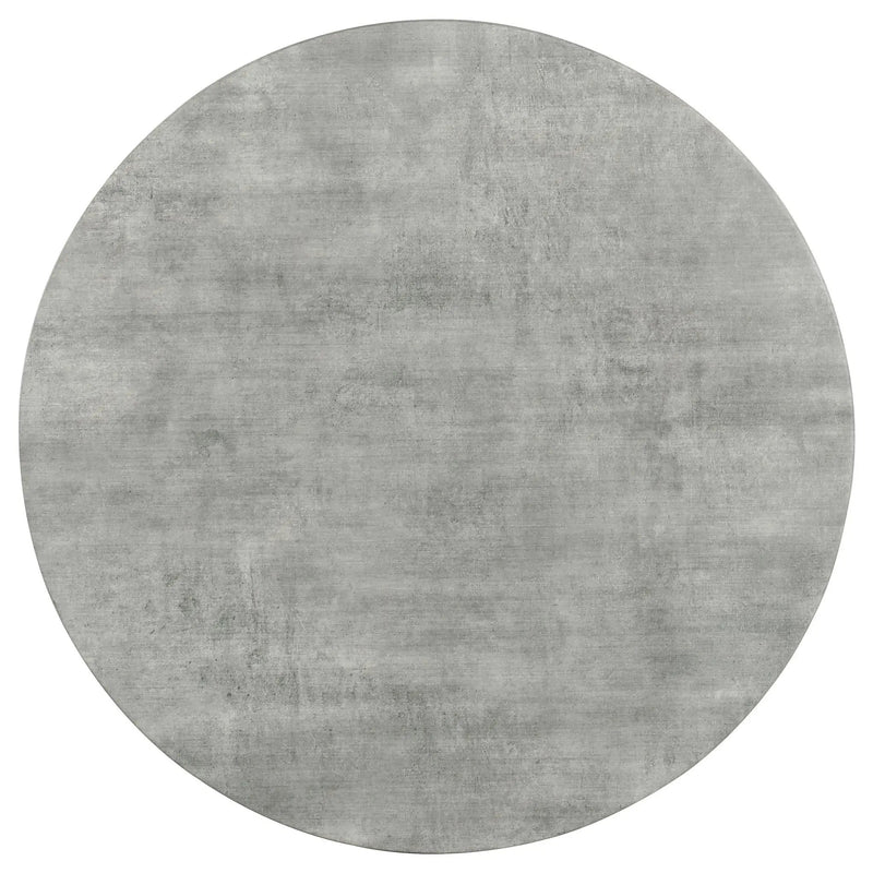 Hadi Round SmartTop Coffee Table Cement and Gunmetal by Unique Piece Furniture
