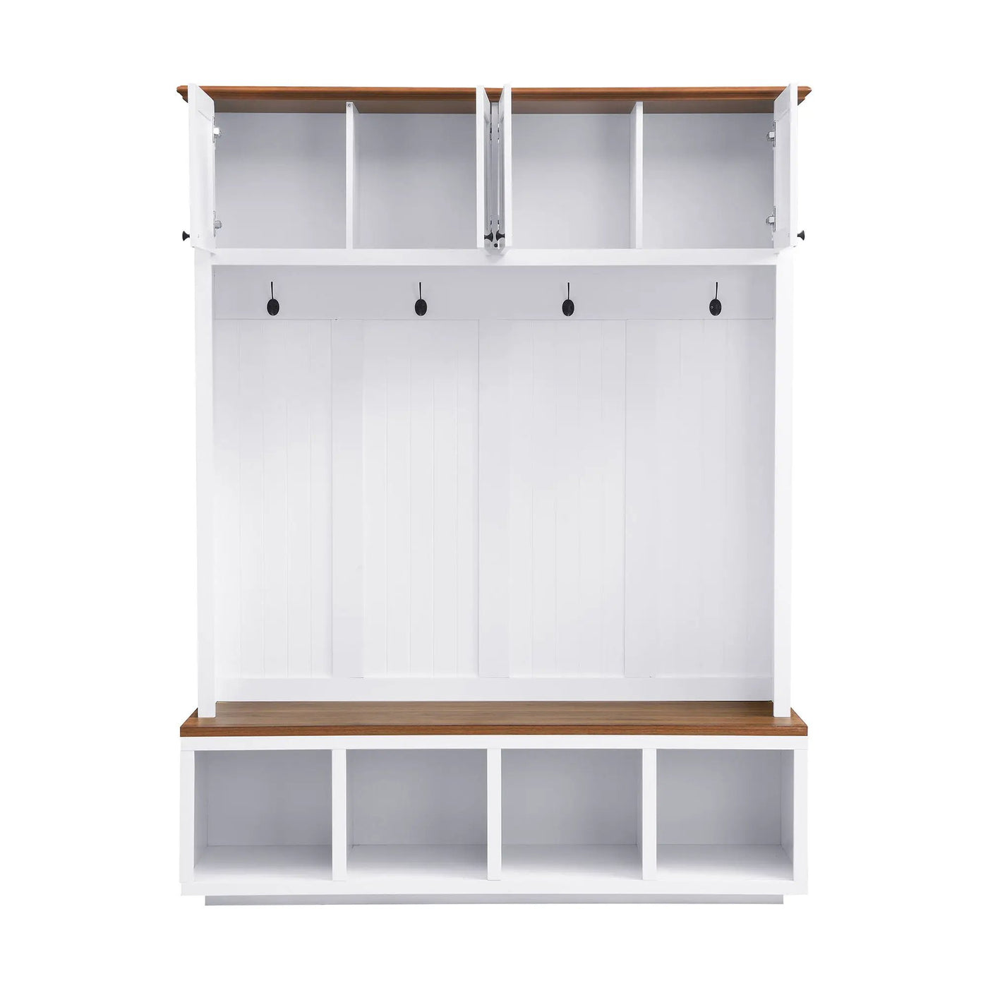 Entryway Hall Tree With Bench And Storage by HouseOfZazla