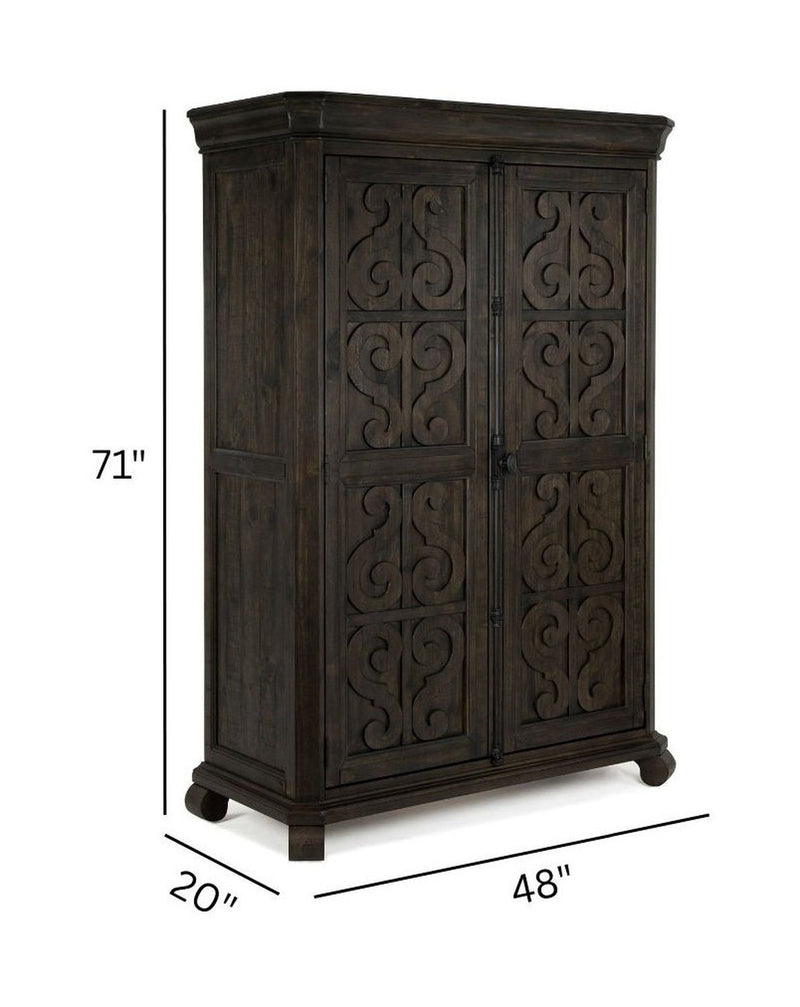 Bellamy - Door Chest - Peppercorn, photo 5 of 5
